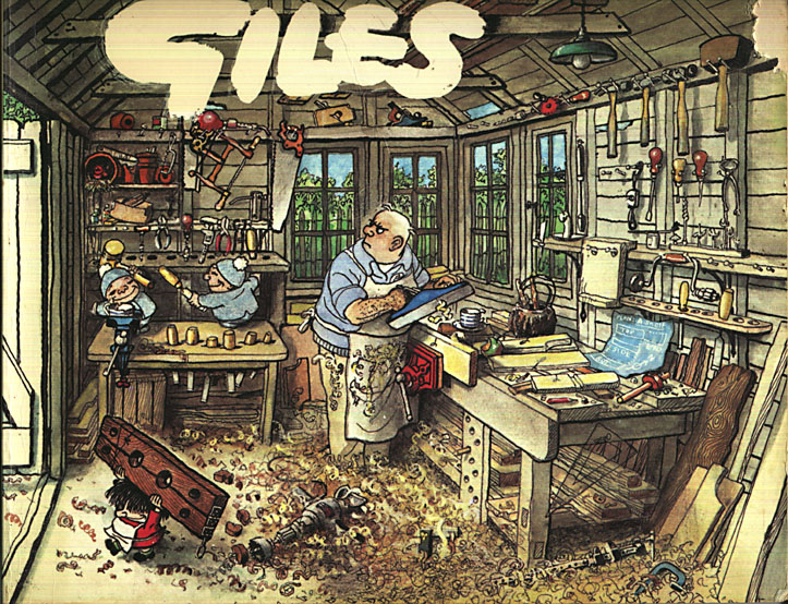 giles cartoon grandma